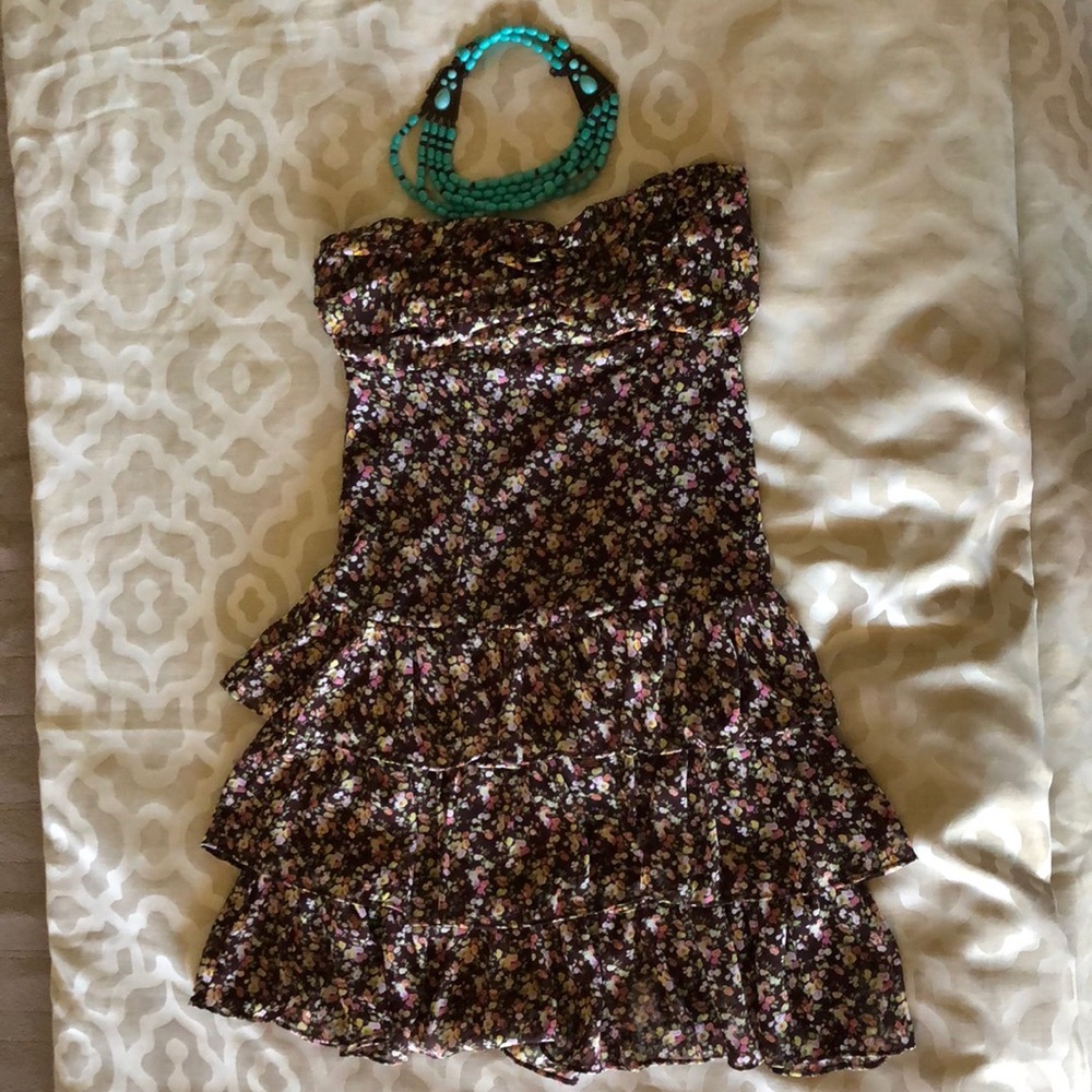Express ruffle minidress XS 💕